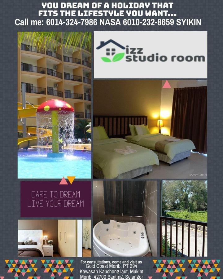 Izz Room Studio Gold Coast Morib Resort بانتينغ المظهر الخارجي الصورة
